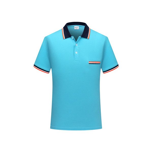 Polo shirt MD903 sky blue