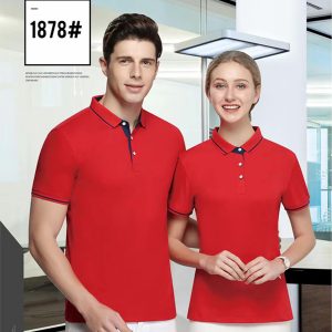 red polo shirts