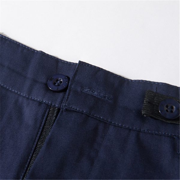 the blue uniform jeans